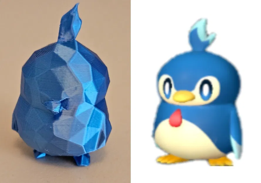 Mẫu Low Poly Pengulett, Palworld - Image 1