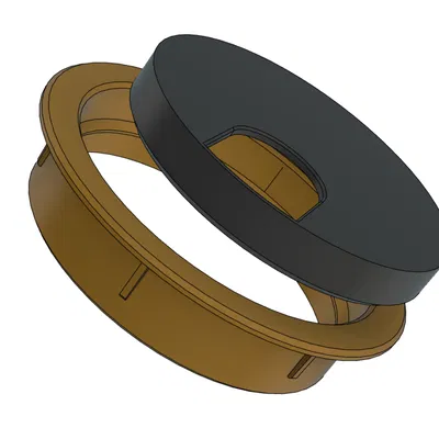 Chổ luồn dây bàn - dạng parametric