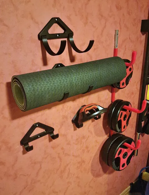 Giá treo thảm Yoga/Con lăn Foam - Image 1