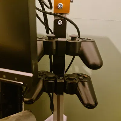 Giá đỡ 2 Tay cầm PS3 gắn tường hoặc thanh nhôm 20x20