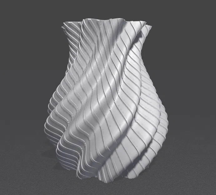 Chậu Hoa Hình Khối U Xoắn - Image 2