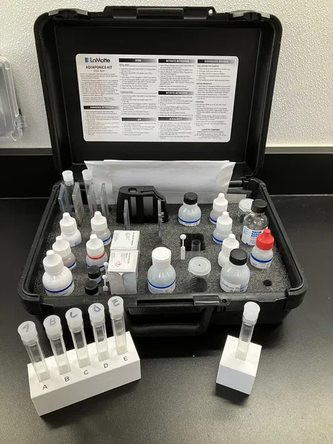 Chân đế bộ test LaMotte Aquaponics, LaMotte 0106, ống nghiệm 10ml - Image 1