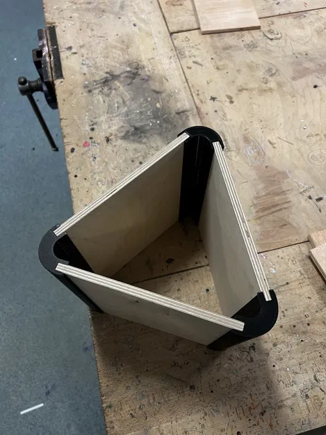 Góc tam giác đều ván ép 9mm + Tệp STEP - Image 4