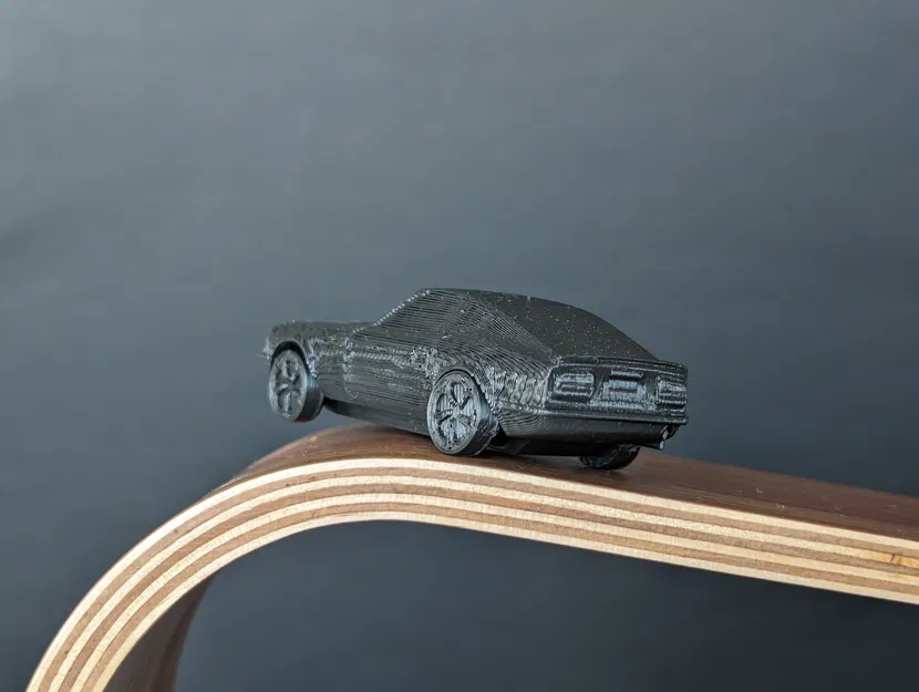 Mô hình Datsun 240z in liền mạch kèm bánh xe quay - Image 4