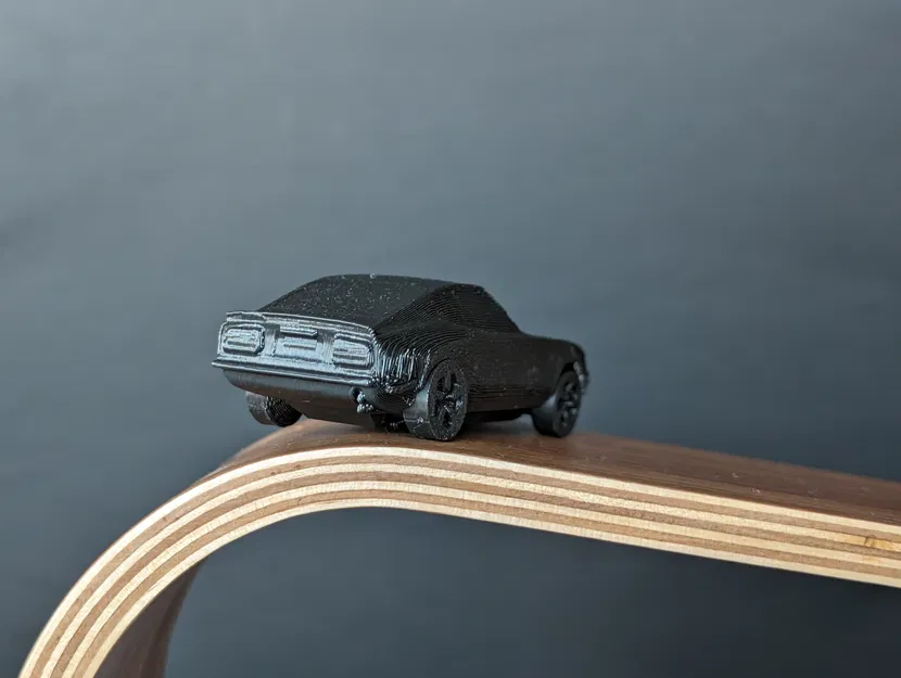 Mô hình Datsun 240z in liền mạch kèm bánh xe quay - Image 5