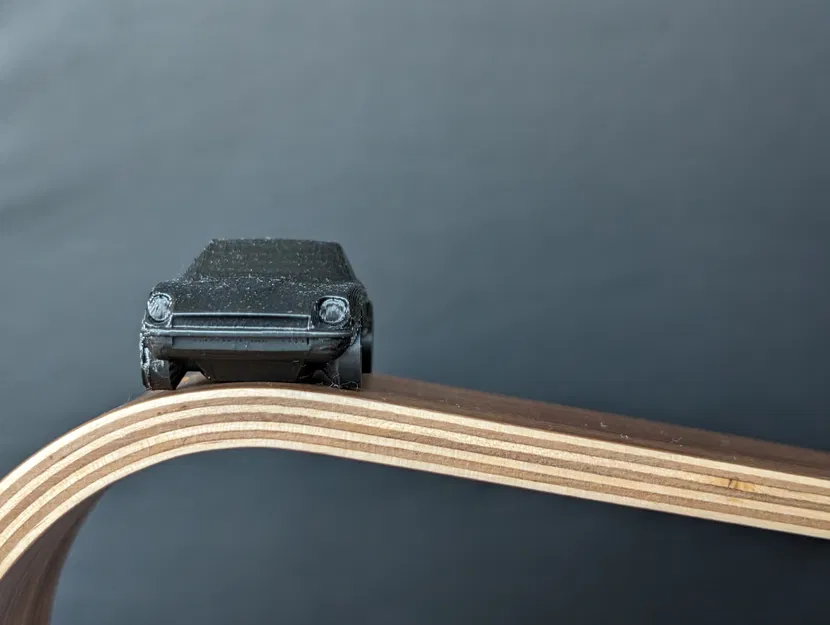 Mô hình Datsun 240z in liền mạch kèm bánh xe quay - Image 6