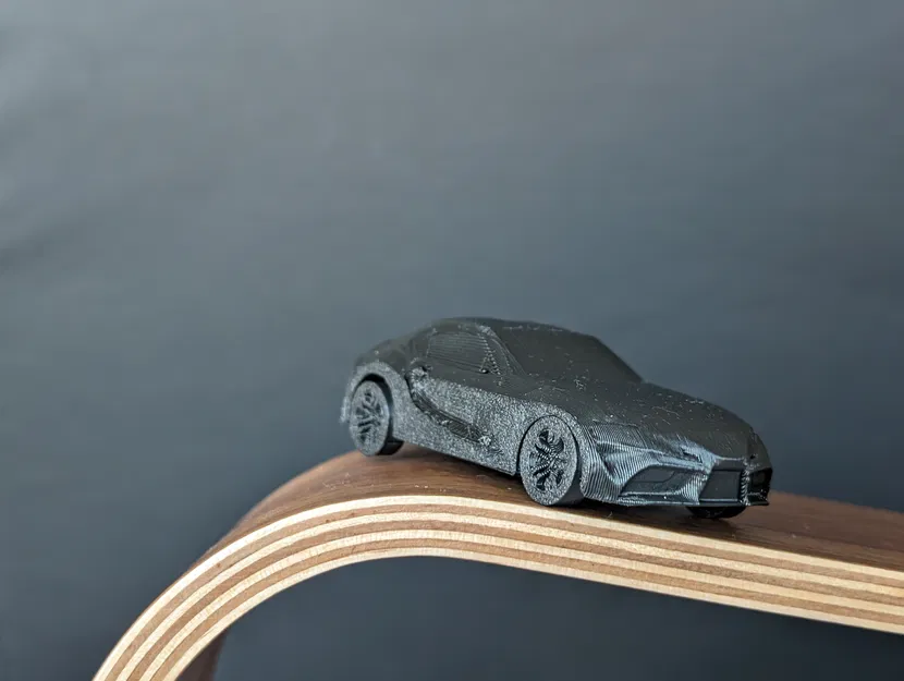 Mô Hình Toyota Supra A90 In Liền Kèm Bánh Xe Quay - Image 5