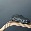 Mô Hình Toyota Supra A90 In Liền Kèm Bánh Xe Quay - Thumbnail 5