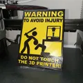 Biển Báo Máy In 3D Nguyên Bản (Có thể chỉnh sửa) - Thumbnail 2