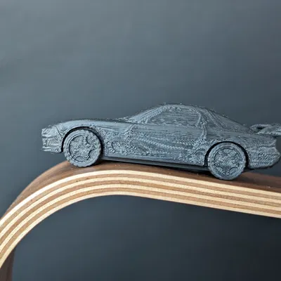 Mazda RX7 In Ra Là Chạy Được Ngay Có Bánh Xe Quay