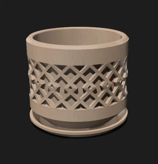 Chậu Hoa 3D Đẹp Mắt - Image 1