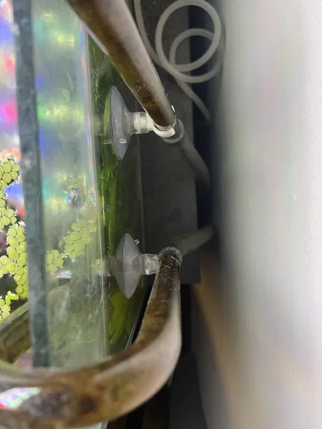 Bộ Kẹp Hồ Cá Giữ Ống & Đầu Dò pH/CO2 - Image 2