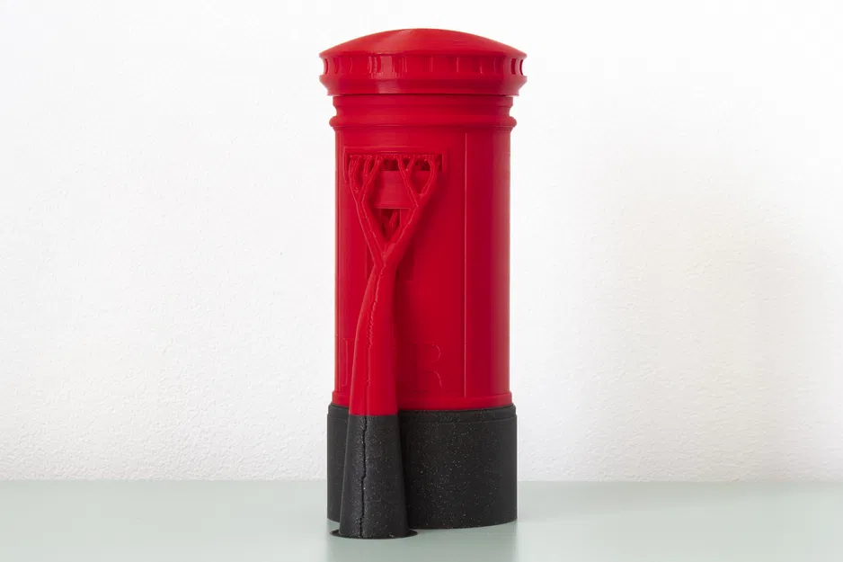 Hộp Tiết Kiệm Kiểu Bốt Điện Thoại Anh Cổ Điển - Quà Tặng - Image 6