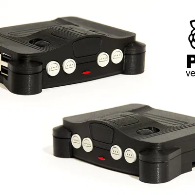 Vỏ Case Raspberry Pi 4 Kiểu N64