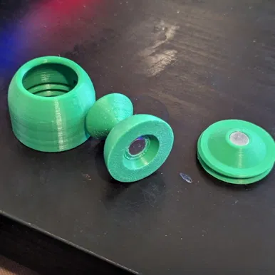 Đồ Chơi Fidget Cần Điều Khiển Từ Tính Có Lò Xo