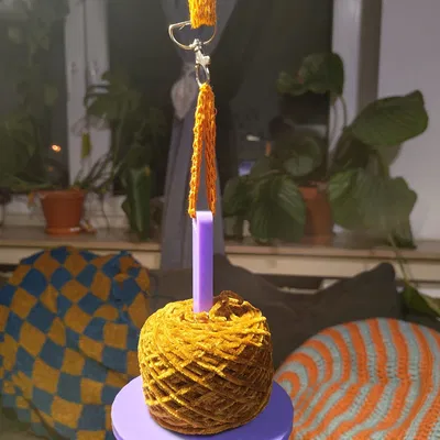 Giá đỡ cuộn chỉ để treo | Yarn dispenser