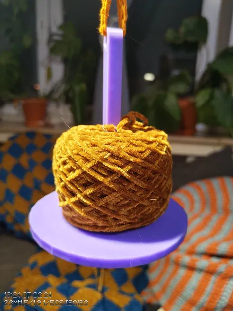 Giá đỡ cuộn chỉ để treo | Yarn dispenser - Image 3