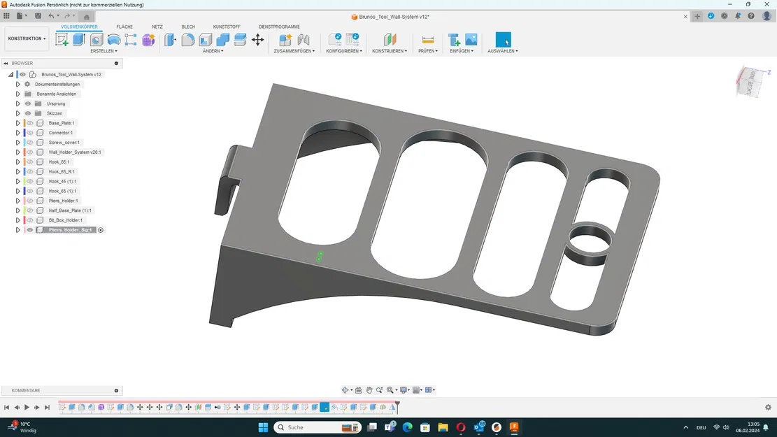 Khay đựng kềm "Big" cho "Hệ thống lưu trữ dụng cụ - Brunos" - Image 4