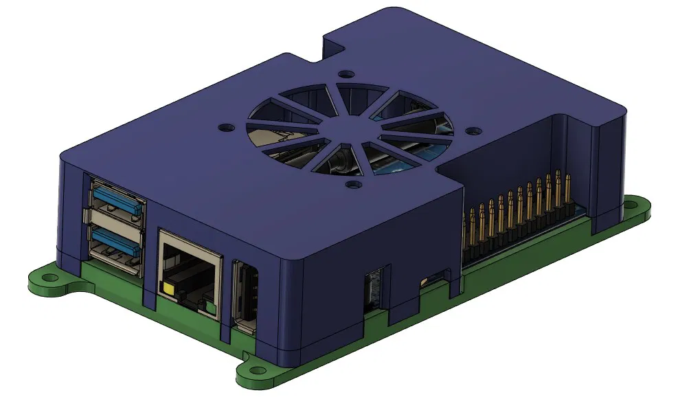 Vỏ Case cho Orange Pi 3 LTS - Image 1