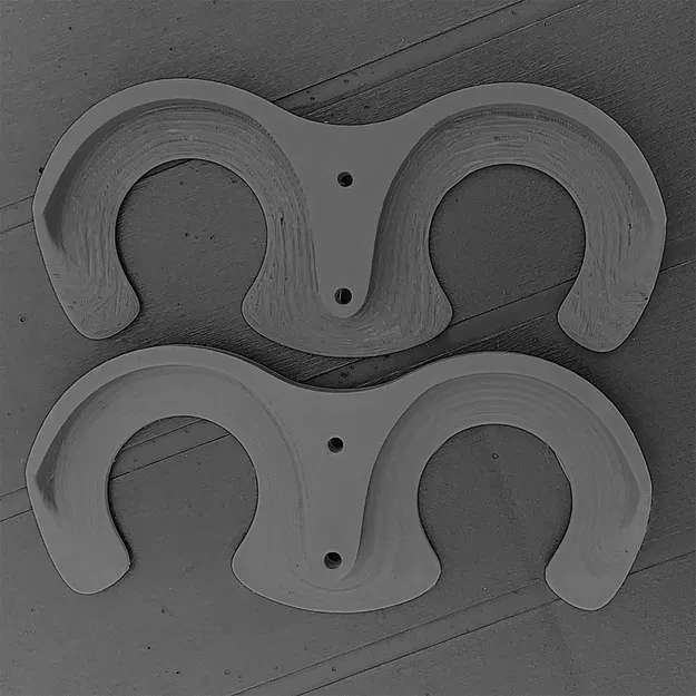 Giá đỡ ly rượu vang "Double Ds" đặt cạnh nhau - Image 11