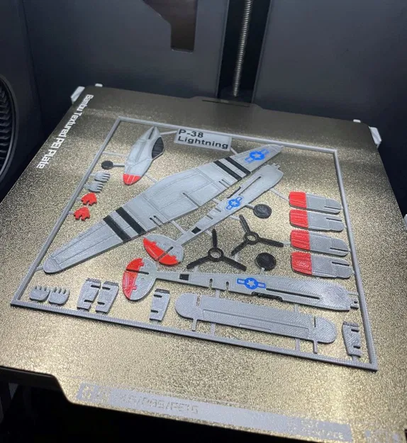 Bộ mô hình Lockheed P-38 Lightning - Image 6