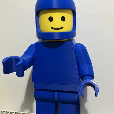 Mũ Bảo Hiểm Phi Hành Gia Cho Mô Hình Mega Lego Kiểu (Tỷ lệ 10:1)