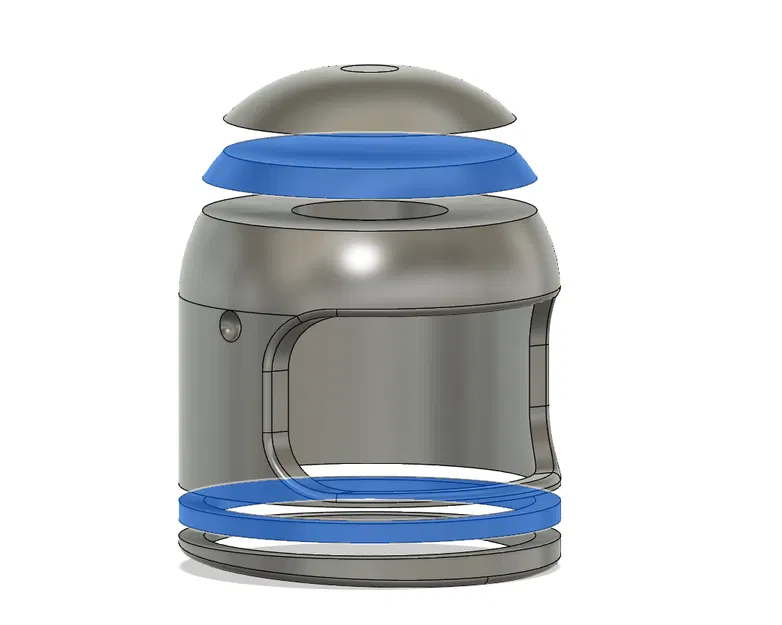 Mũ Bảo Hiểm Phi Hành Gia Cho Mô Hình Mega Lego Kiểu (Tỷ lệ 10:1) - Image 3