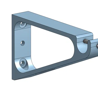 Giá Treo Cuộn Dây Filament Lên Tường