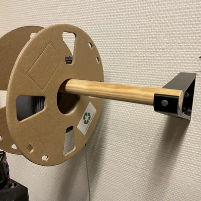 Giá Treo Cuộn Dây Filament Lên Tường