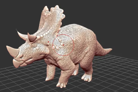 Mô hình 3D Khủng long Mercuriceratops - Image 1