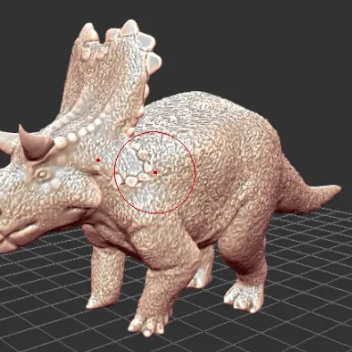 Mô hình 3D Khủng long Mercuriceratops