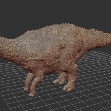 Probrachylophosaurus - Khủng Long Từ Kỷ Phấn Trắng