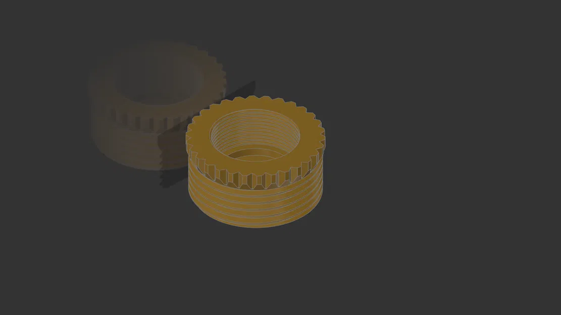 Bộ chuyển ren M22x1 sang M32x2 cho bồn rửa - Image 1