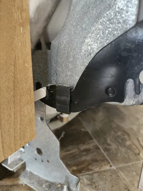 Ống bọc chống trượt cửa máy rửa chén Whirlpool Quiet Partner IV - Image 1