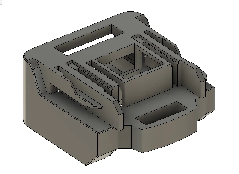 Bộ Chuyển Đổi Pin Từ Parkside X20 Sang Makita 18v | Thân Mở Rộng | Parametric | F3D - Image 1