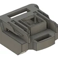 Bộ Chuyển Đổi Pin Từ Parkside X20 Sang Makita 18v | Thân Mở Rộng | Parametric | F3D - Thumbnail 1