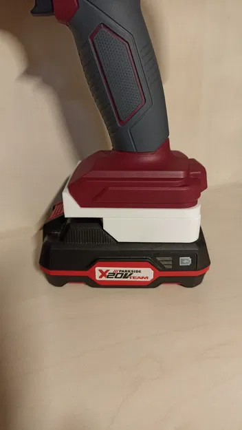 Adapter pin Parkside sang dụng cụ Yamato - Image 1