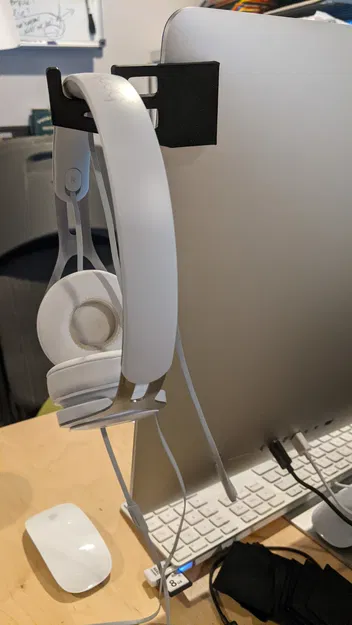 Móc treo tai nghe cho màn hình iMac - Image 1