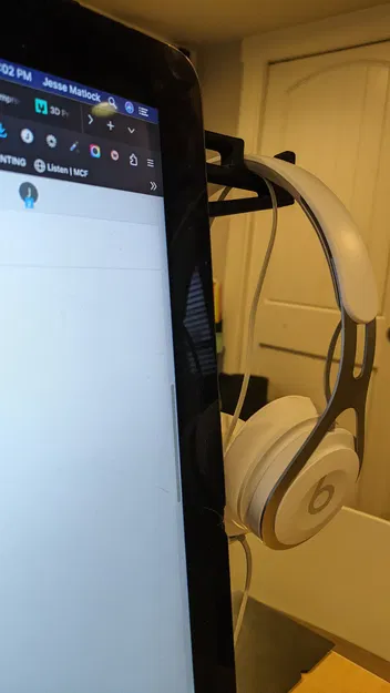 Móc treo tai nghe cho màn hình iMac - Image 2