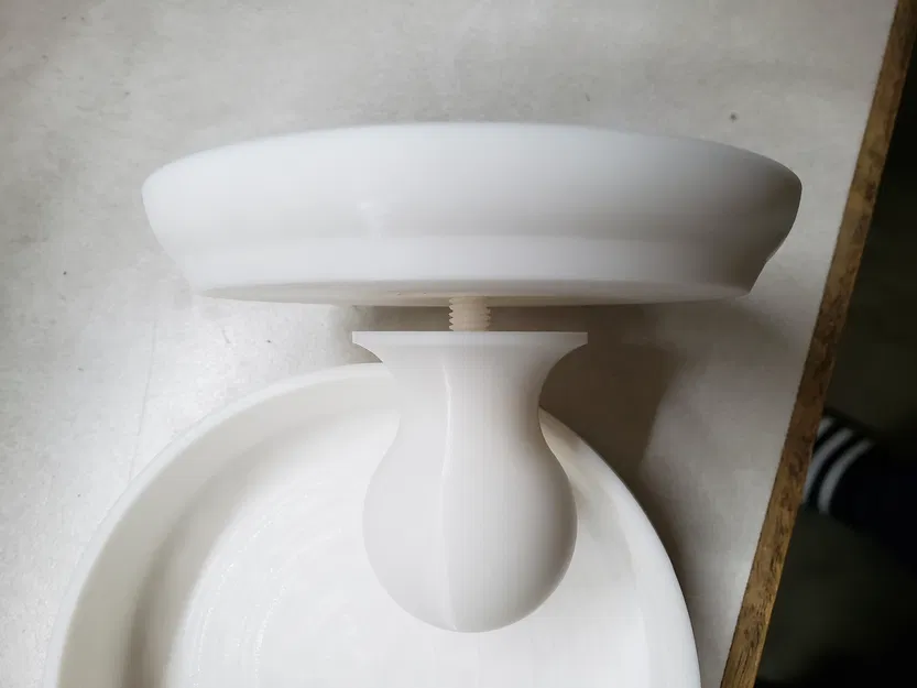 Khuôn ép burger có ren & Tay cầm kèm vít - Image 2