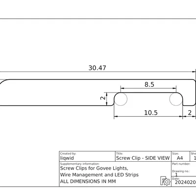 Kẹp Vít Gắn Đèn Govee, Quản Lý Dây & Dải LED