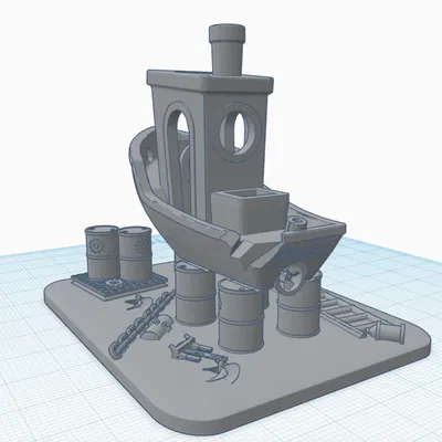 Xưởng đóng tàu cho Benchy!