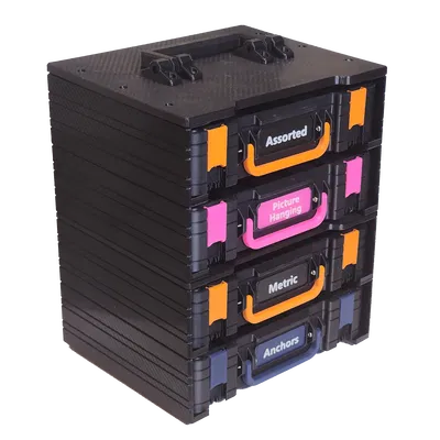 Hệ thống lưu trữ đa hộp mô-đun xếp chồng Gridfinity [Tham số]