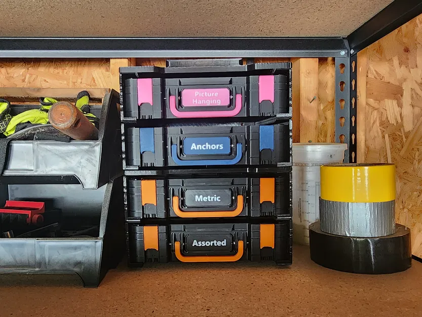 Hệ thống lưu trữ đa hộp mô-đun xếp chồng Gridfinity [Tham số] - Image 3