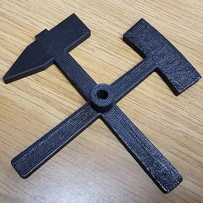 Huy Hiệu Khai Thác Mỏ