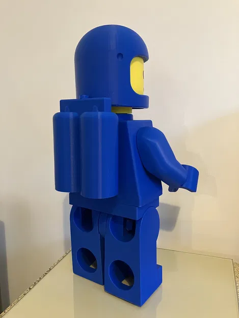 Bình khí cho Minifigure kiểu Lego cỡ lớn (tỷ lệ 10:1) - Image 1