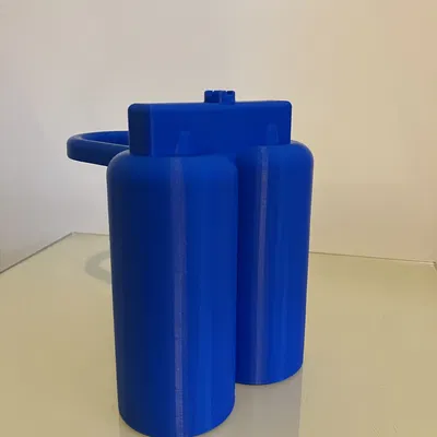 Bình khí cho Minifigure kiểu Lego cỡ lớn (tỷ lệ 10:1)