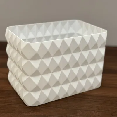 Hộp Đựng Đồ - Kiểu Lọ Chữ Nhật