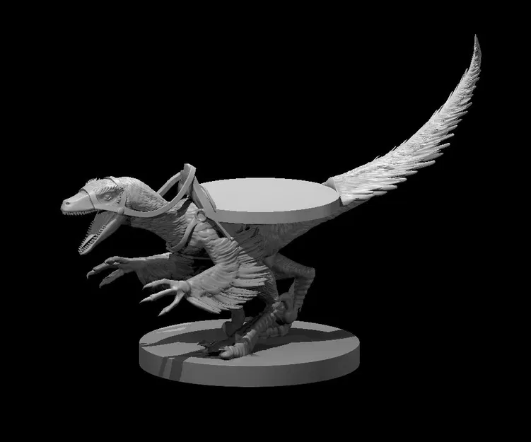 Deinonychus Mount có Khe Cắm Mini Nhỏ - Image 1