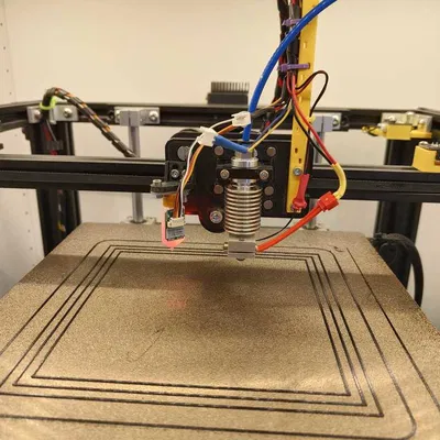 Ender 5 gắn V6 hotend nam châm